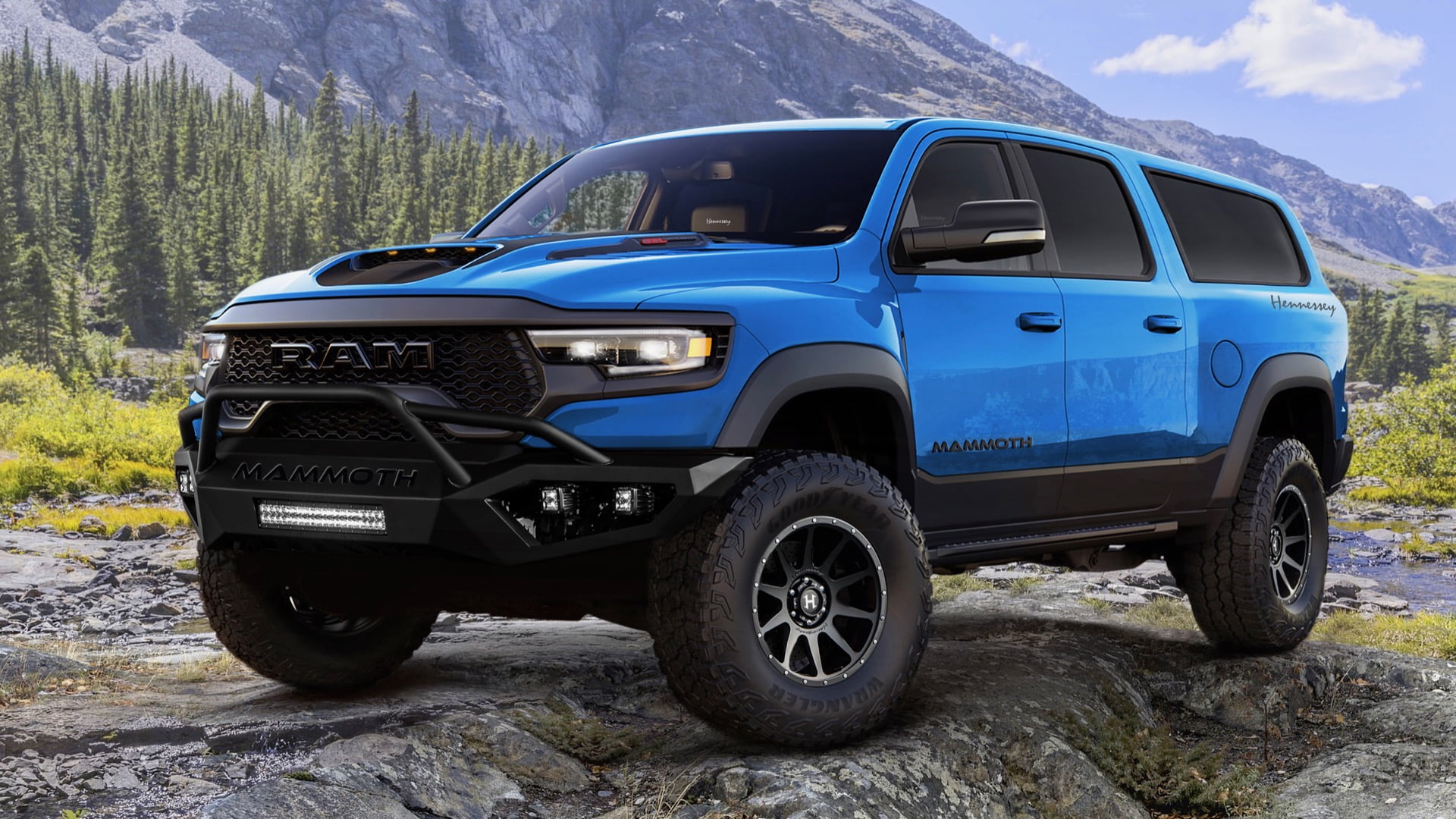 Ram 1500 TRX presentado con 7 asientos