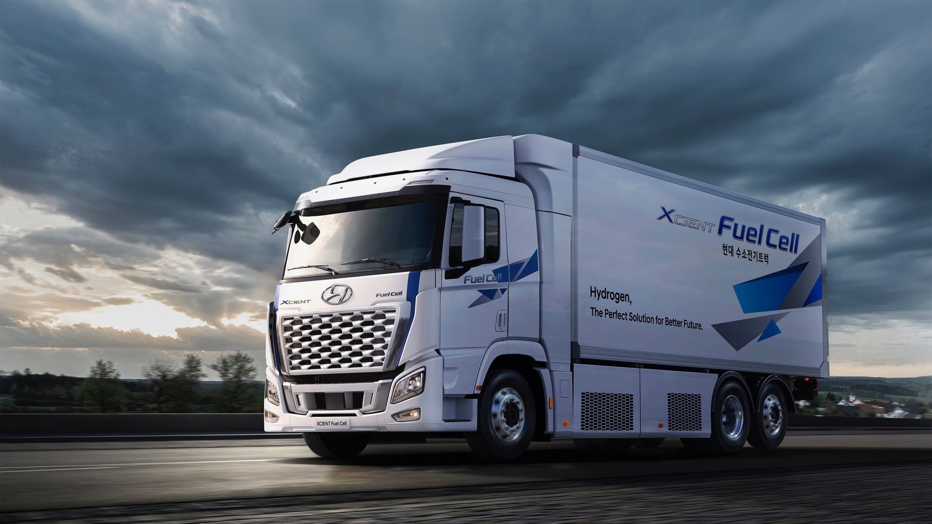 Hyundai semi-eléctrico de hidrógeno