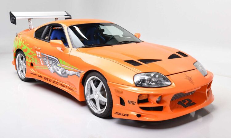 Toyota Supra 1994 conducido por Paul Walker en "Rápido y Furioso" vendido por $560.000
