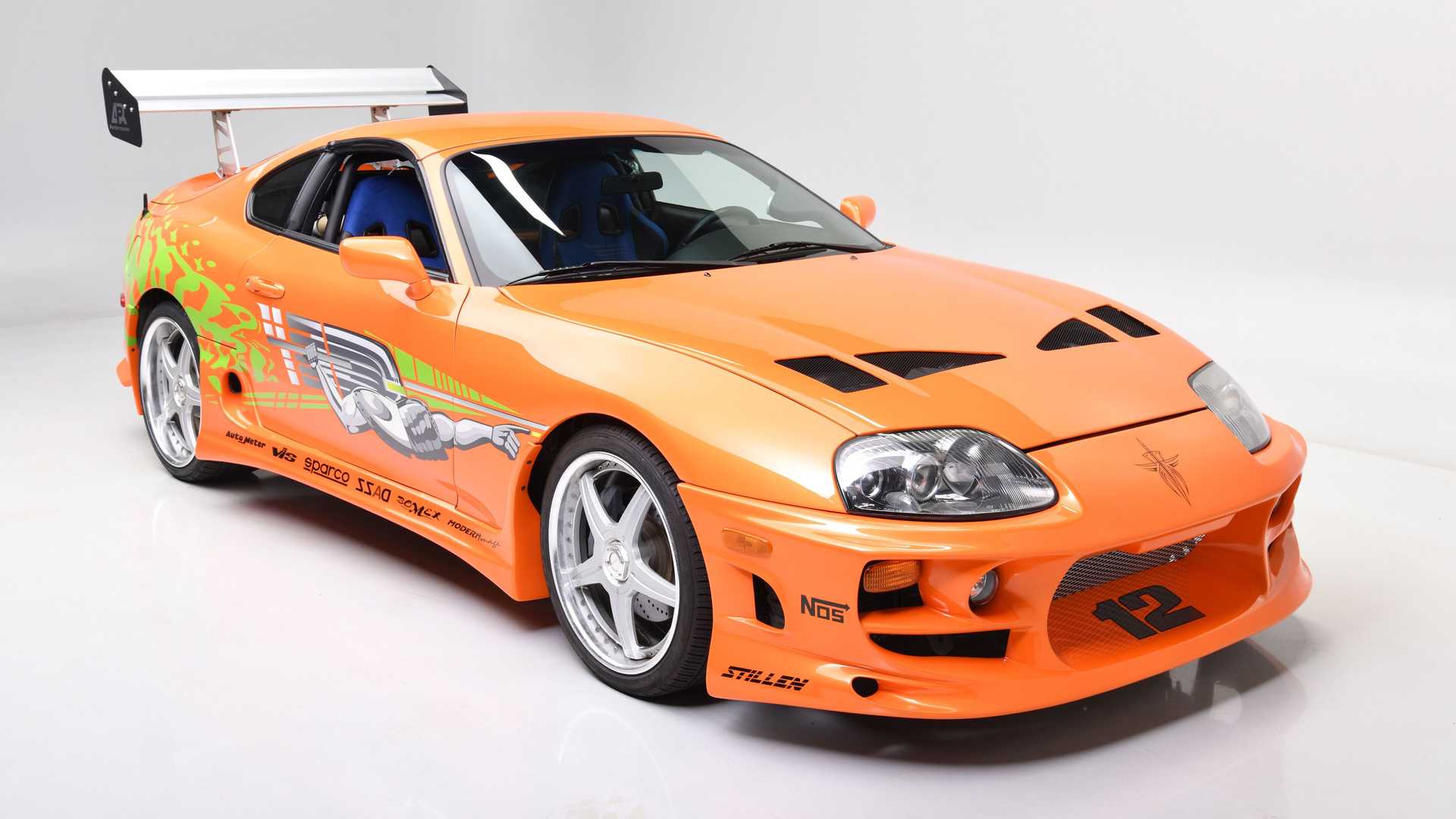 Toyota Supra 1994 conducido por Paul Walker en "Rápido y Furioso" vendido por $560.000