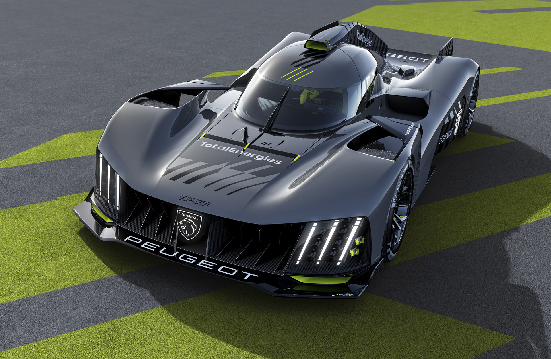 Peugeot Revela El 9x8 Para La Clase Le Mans Hypercar