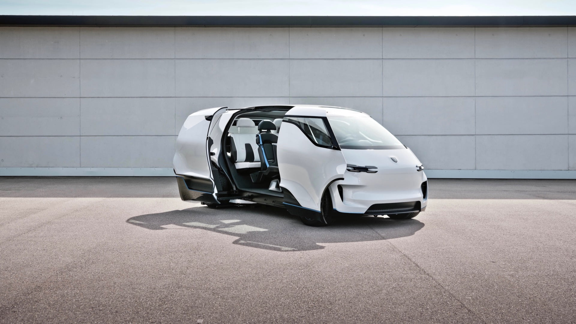 Porsche imagina un interior futurista