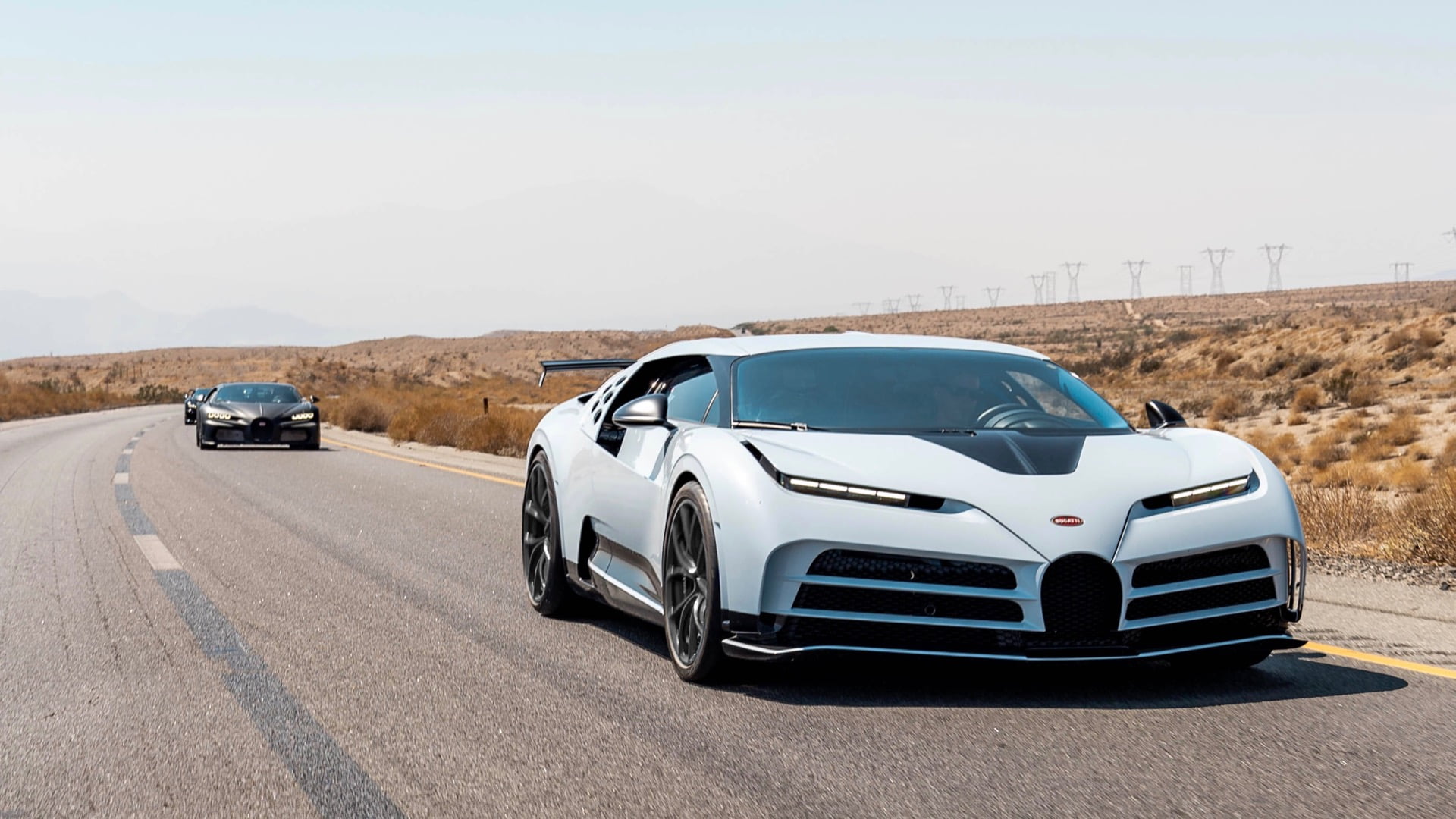 Bugatti Centodieci completa pruebas de clima cálido