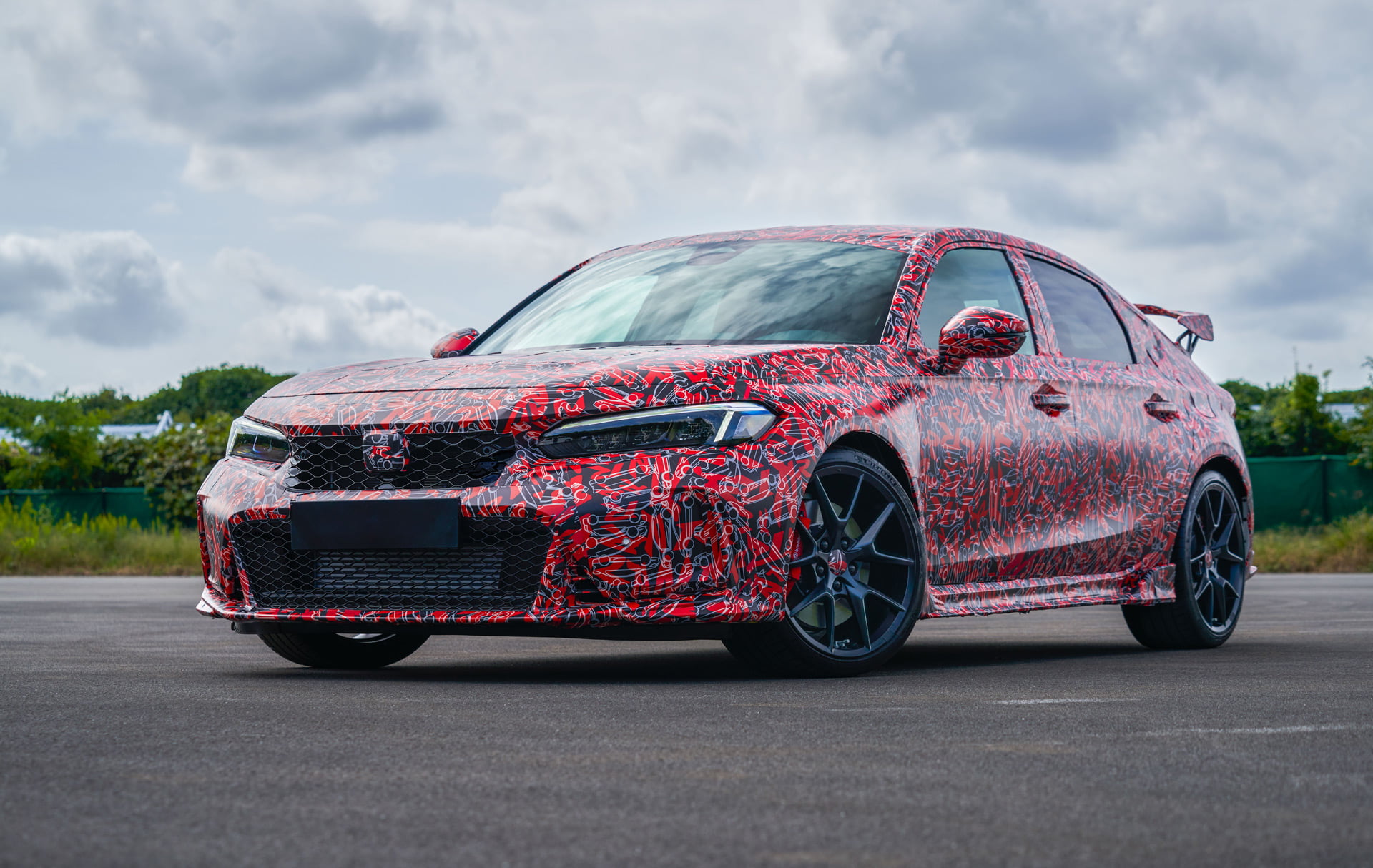 Honda Civic Type R 2023 antes del debut en 2022