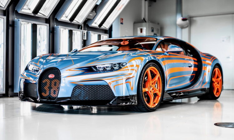 Bugatti Chiron Super Sport Vagues de Lumière