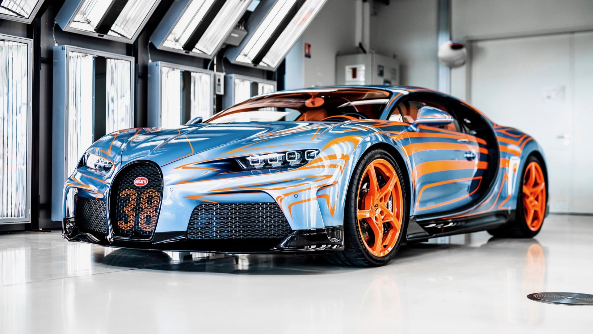 Bugatti Chiron Super Sport Vagues de Lumière
