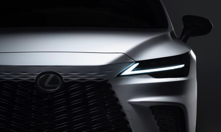 Lexus RX 2023 debutará el 31 de mayo