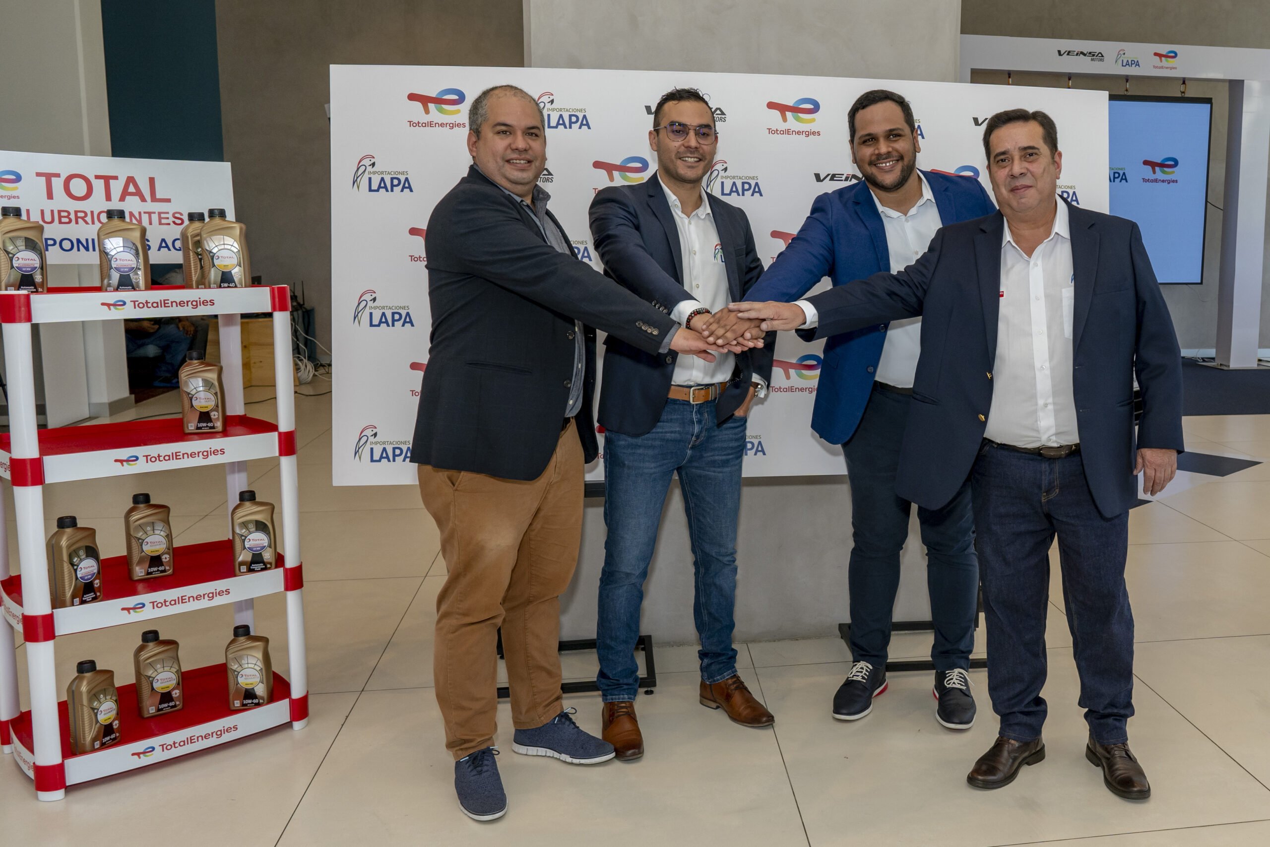 Alianza comercial de Veinsa Motors e Importaciones Lapa