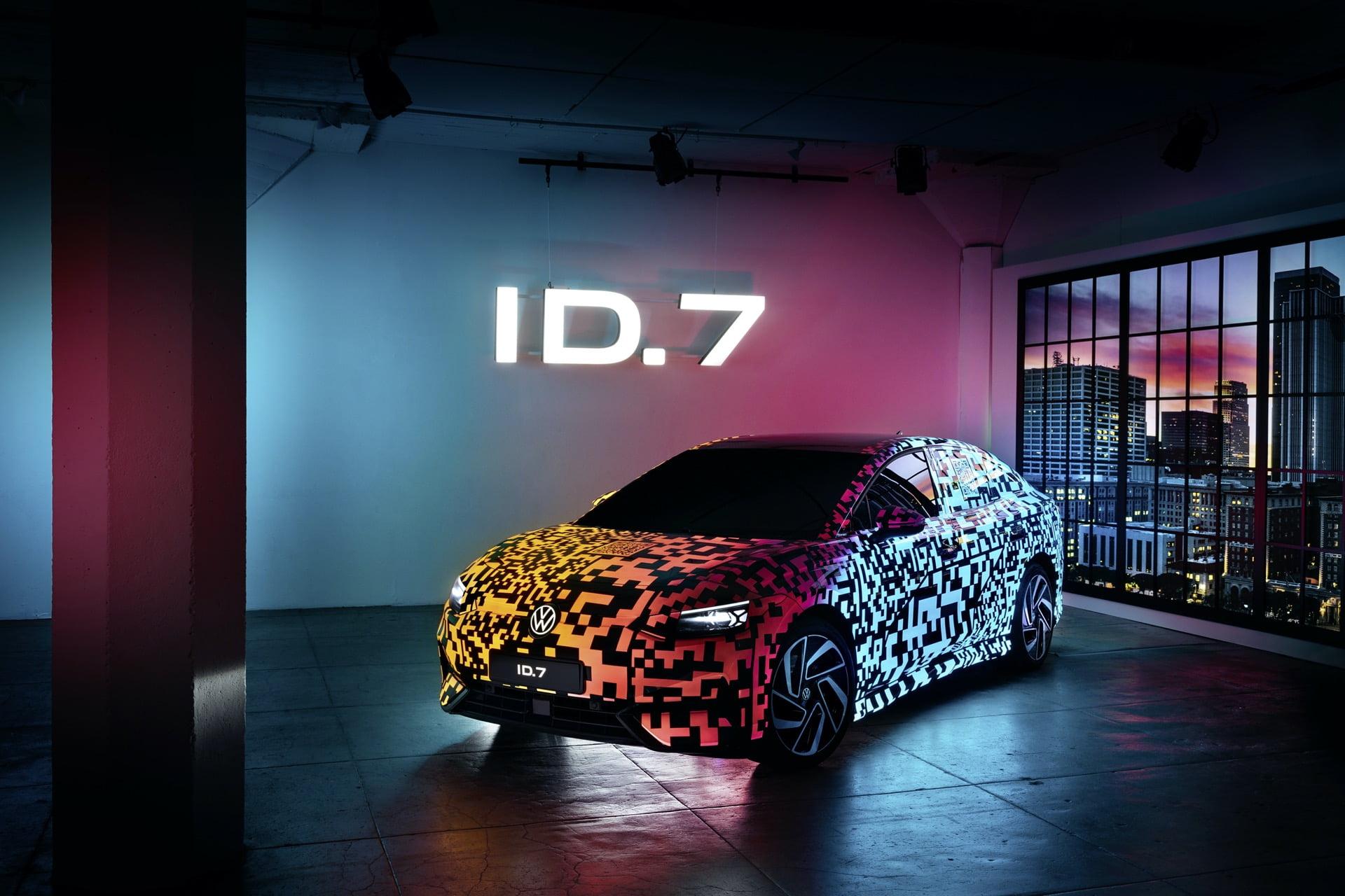 Prototipo Volkswagen ID.7 presentado