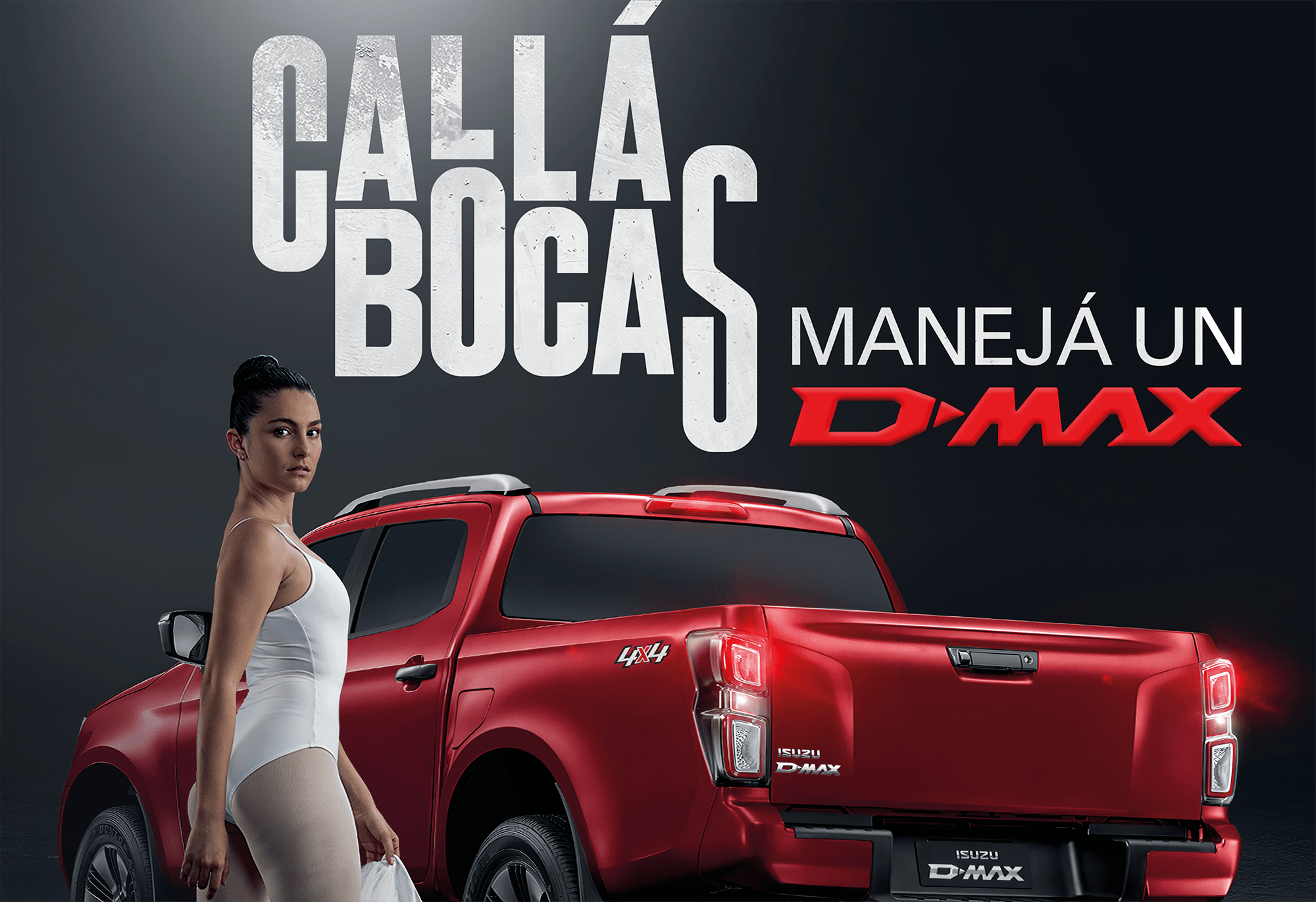 Isuzu lanza campaña Callá bocas manejá un D-MAX
