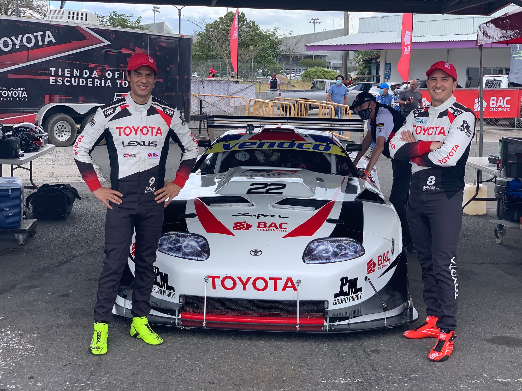 Toyota Define sus pilotos para Las 3 Horas Costa Rica