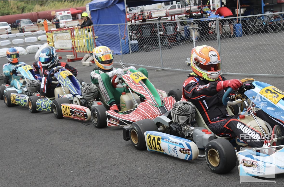 Récord de participación en la primera fecha del Costa Rica Kart Championship