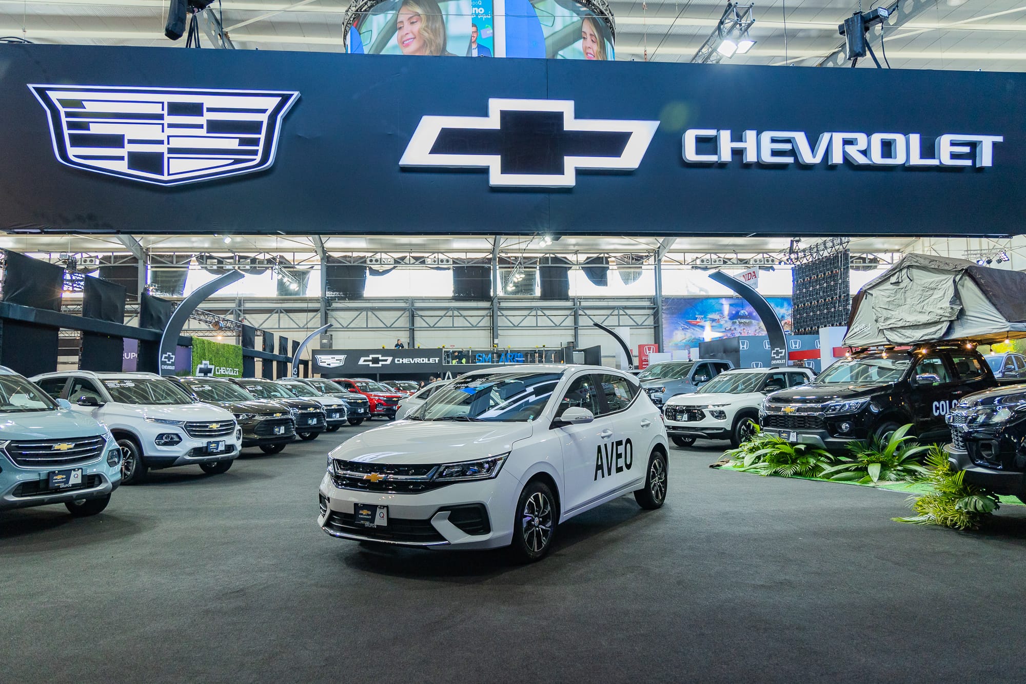 Chevrolet sobresale en Expomóvil con tasa fija por 5 años y calidad destacada en sus 15 modelos