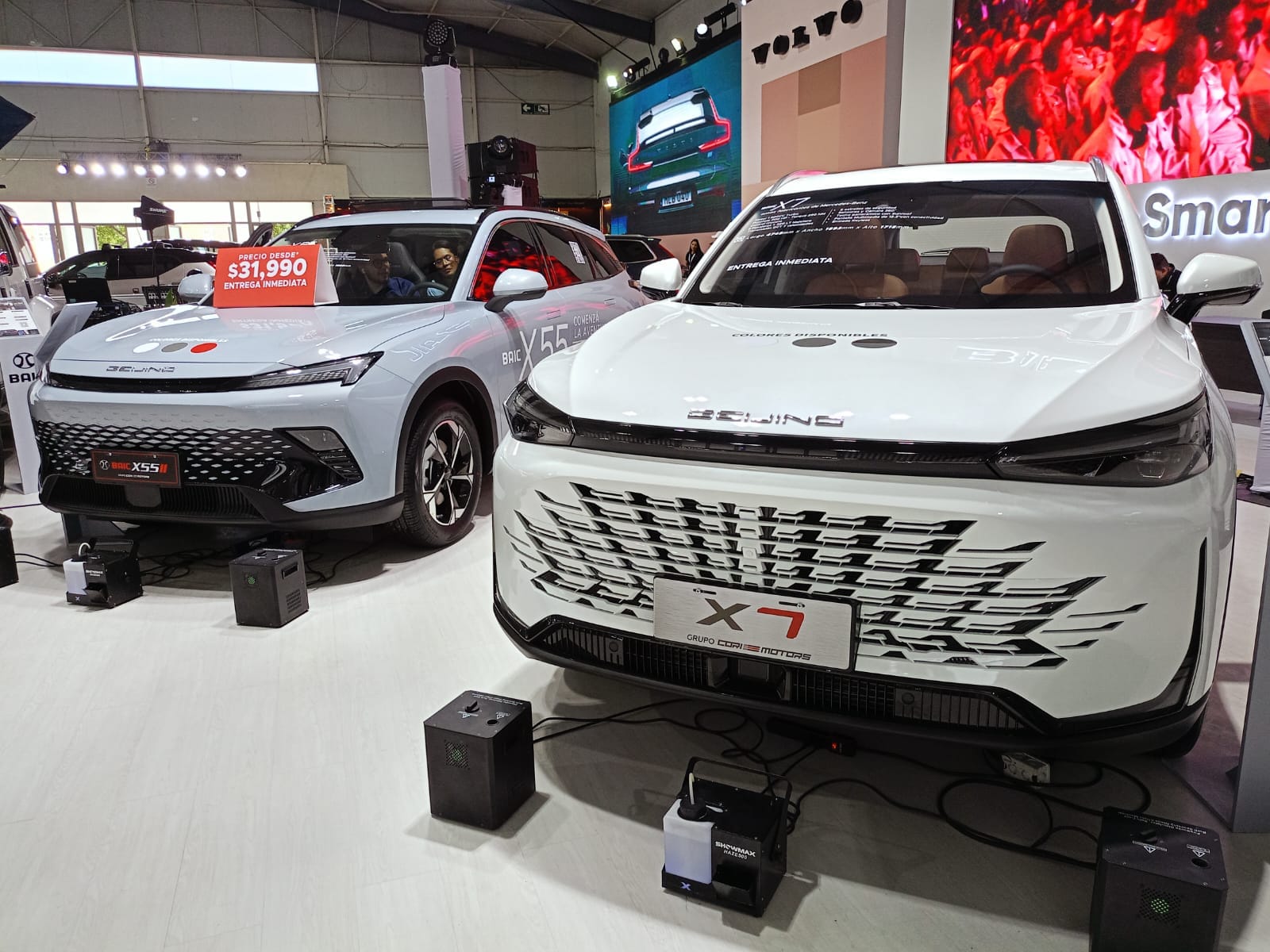 Cori Motors lanza en Expomóvil nuevos modelos de BAIC