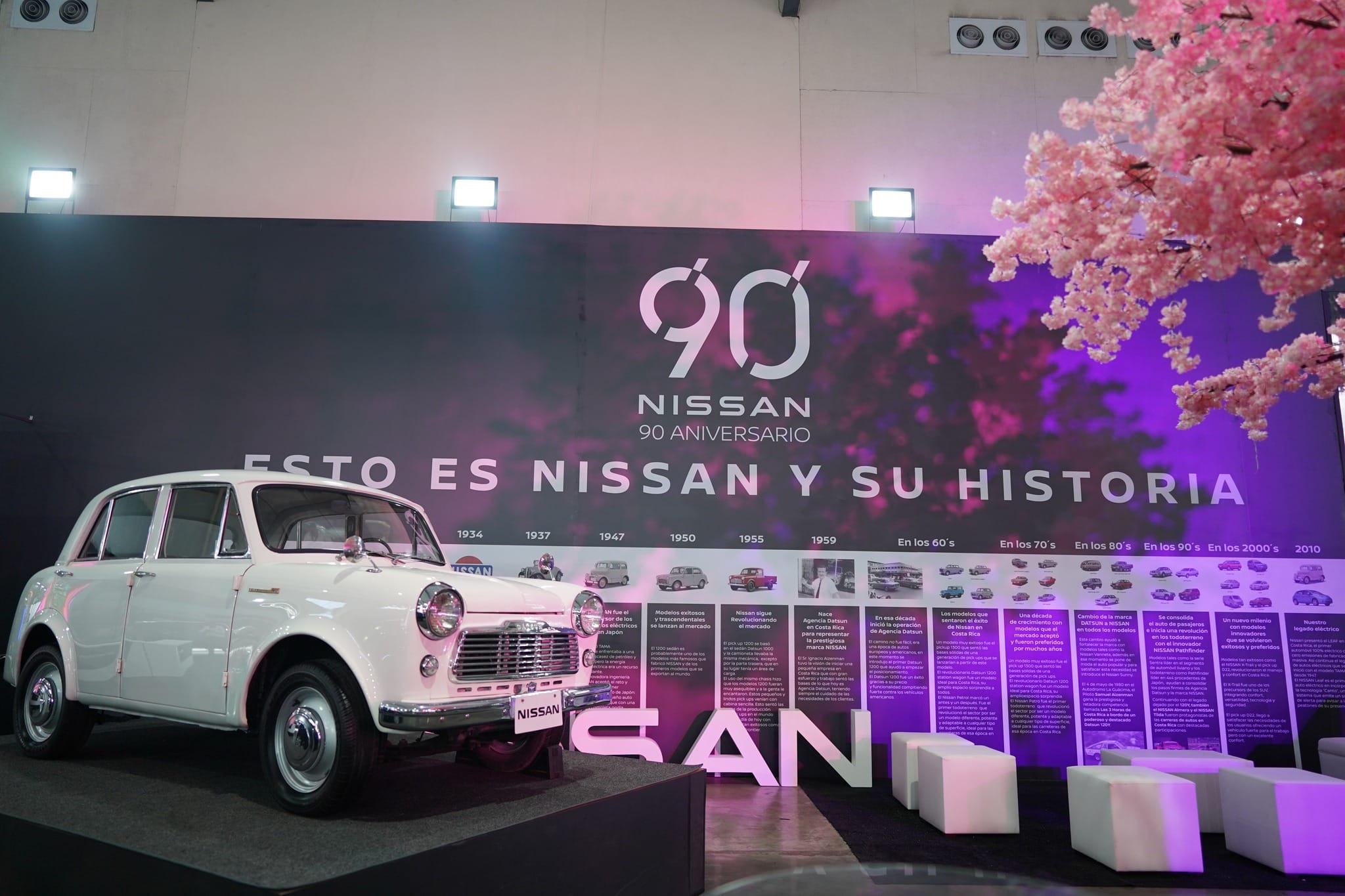 Explora la historia de Nissan en Expomóvil