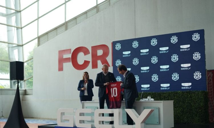 geely patrocinará a la selección nacional de fútbol