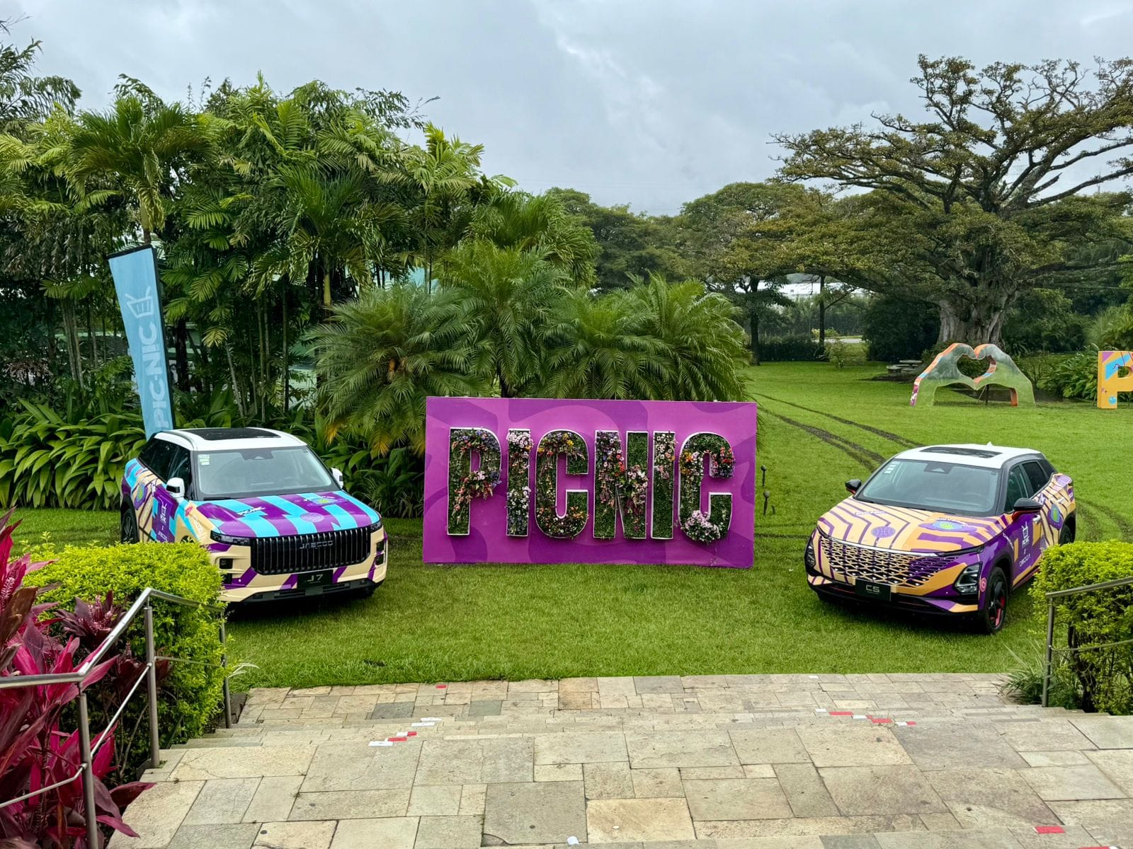 vehículos oficiales de picnic 2025 son de omoda jaecoo