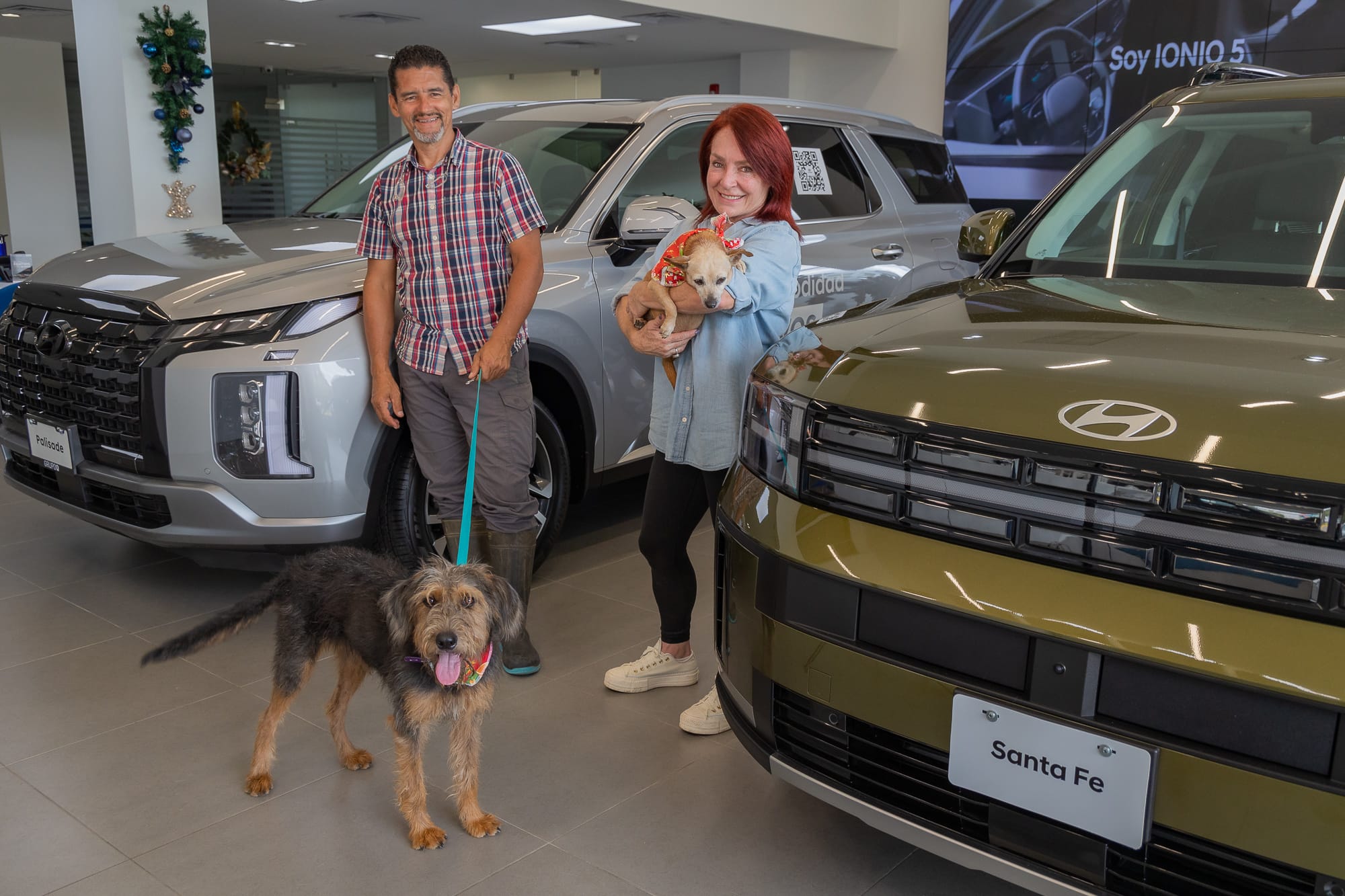 zaguatón navideño hyundai