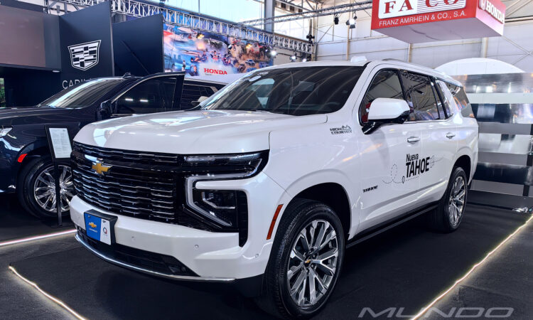 chevrolet presenta la nueva tahoe en expomóvil 2025