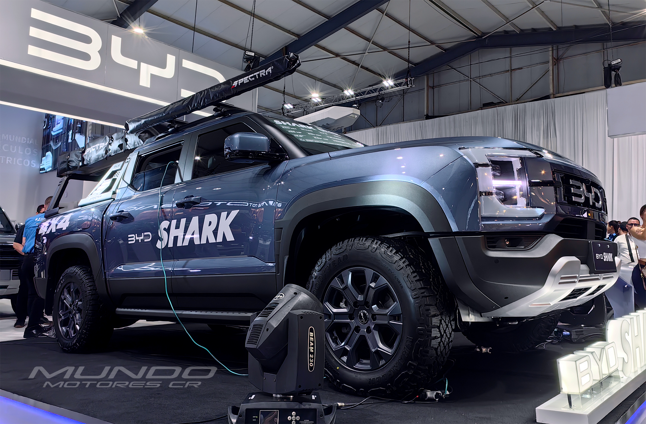 grupo cori motors lanza la nueva byd shark en expomóvil 2025