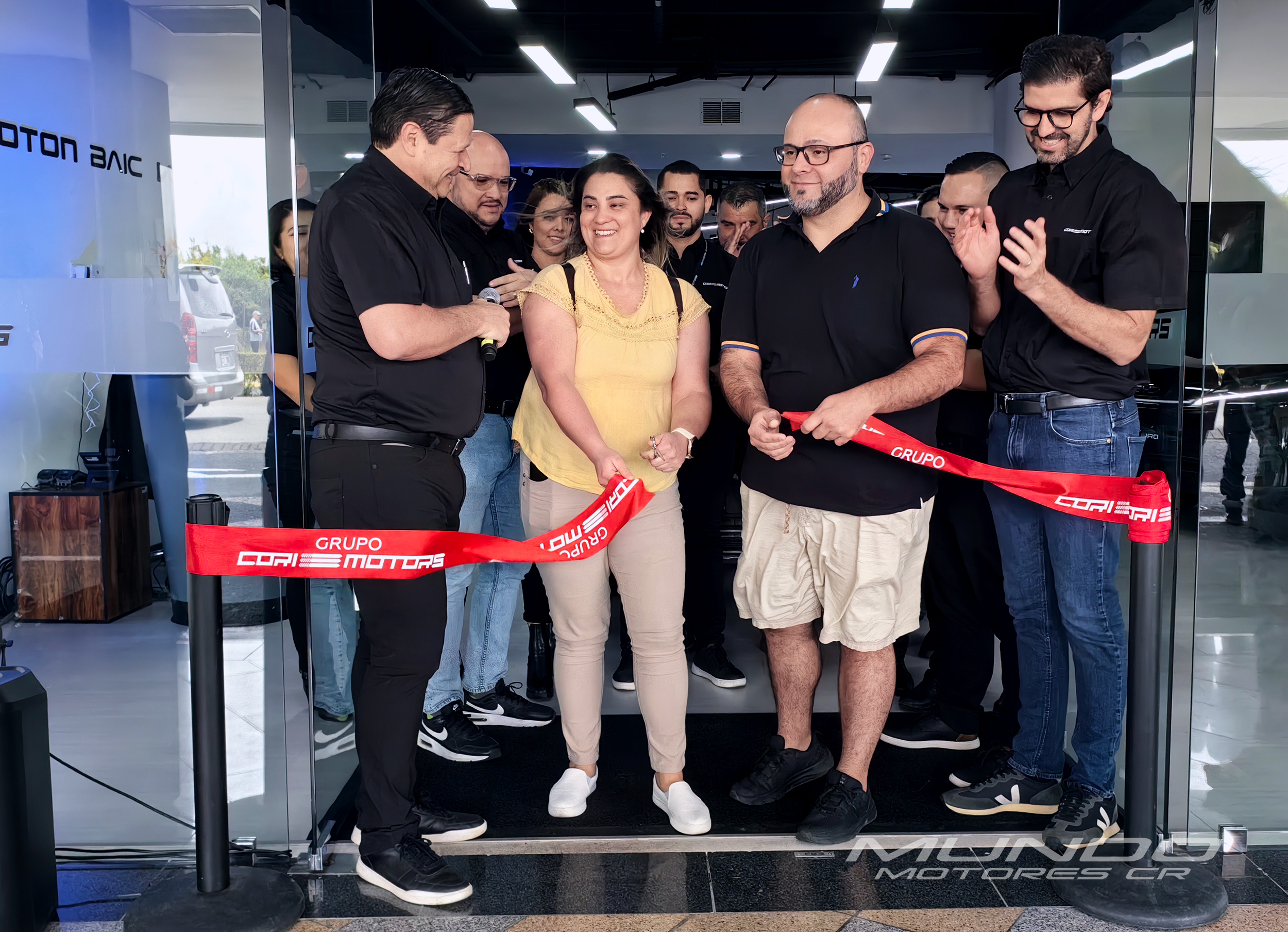 nuevo showroom de cori motors en cartago
