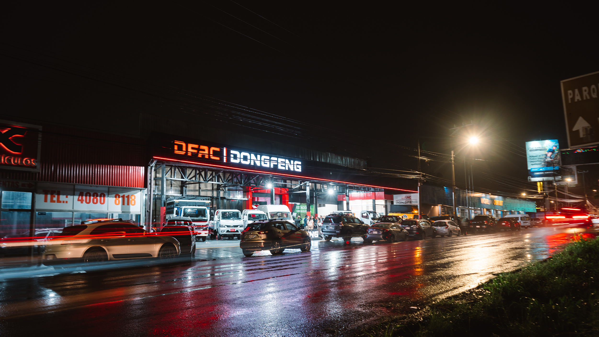 nuevo showroom dfac dongfeng en heredia