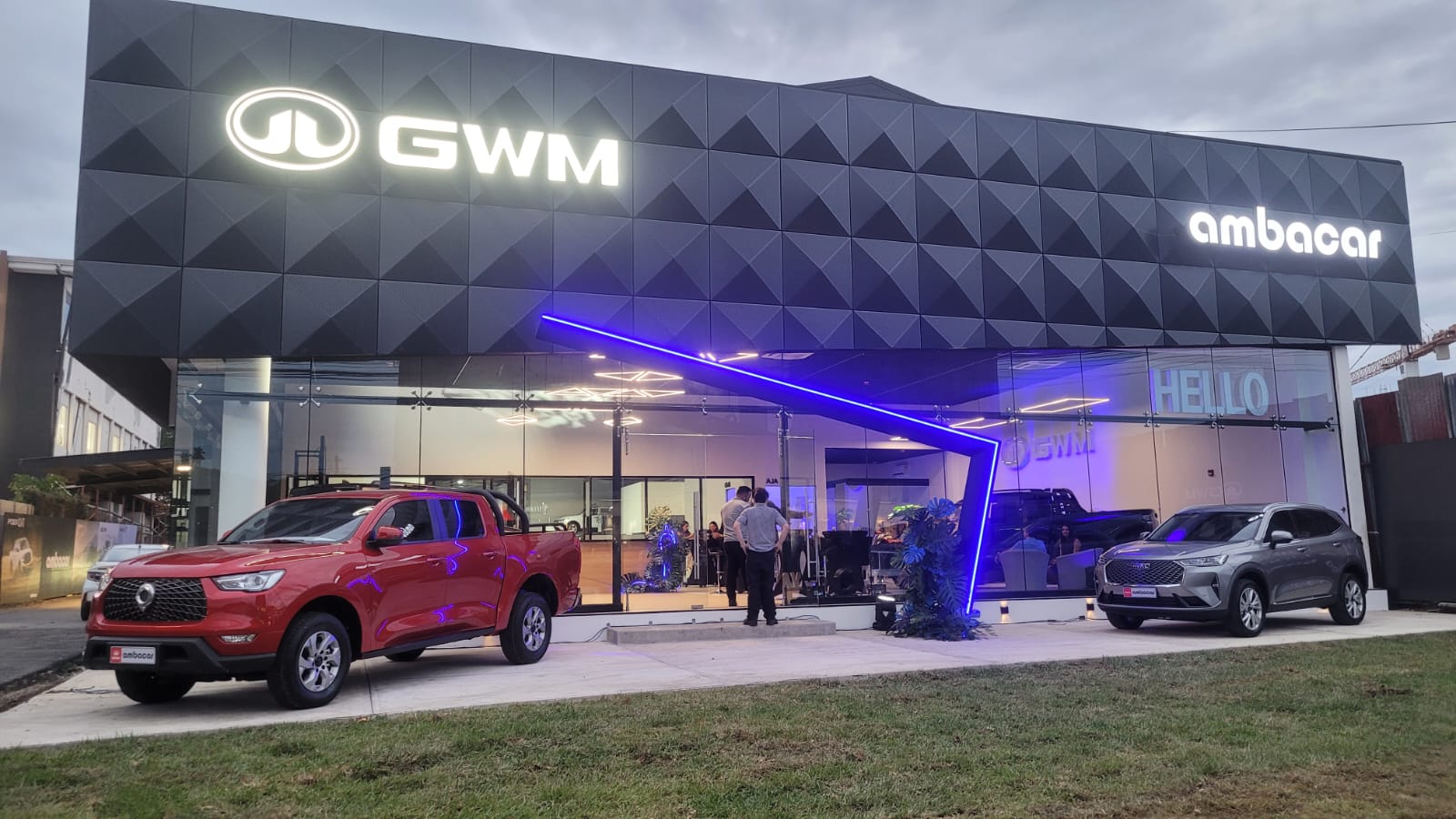 gwm inaugura showroom en lindora