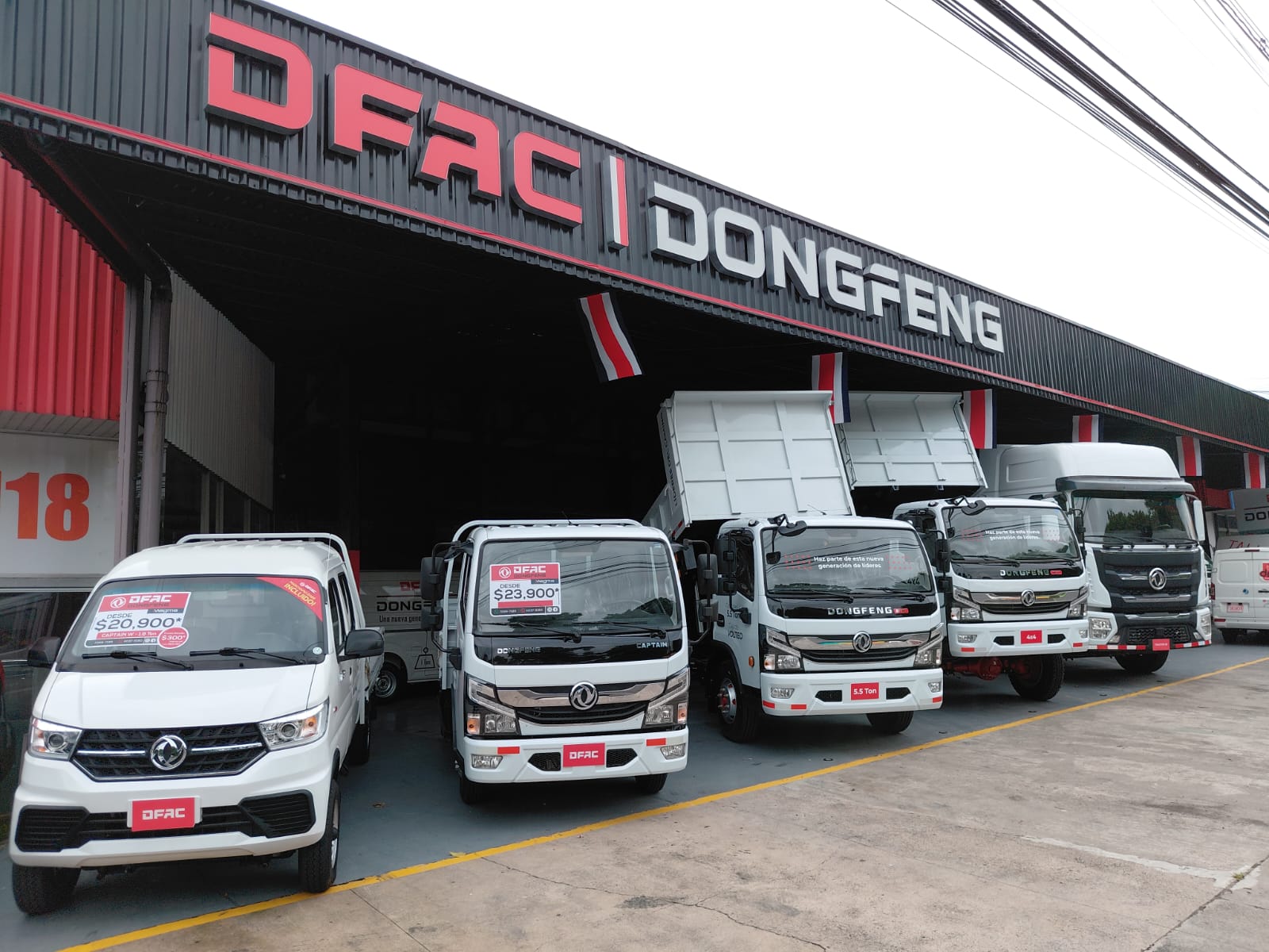 DFAC impulsa transporte eficiente y sostenible en Costa Rica