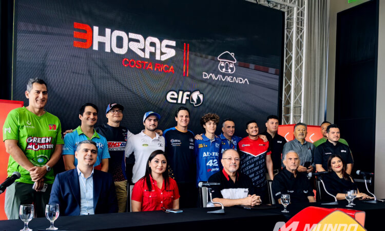 Pilotos y detalles listos para las 3 Horas de Costa Rica