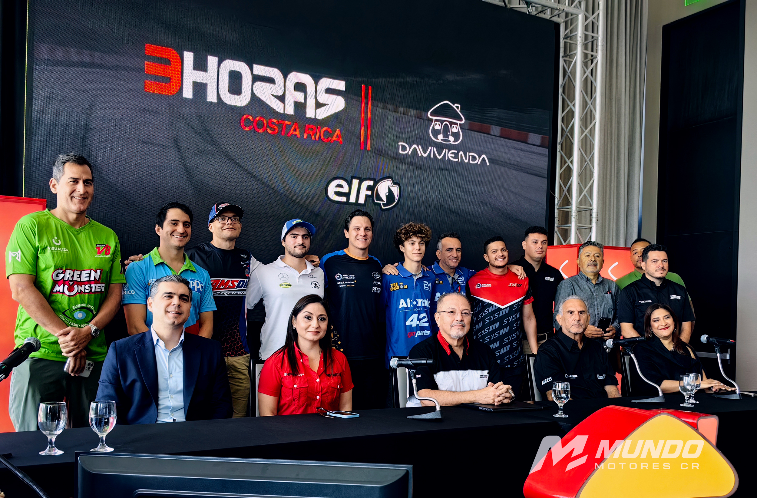 Pilotos y detalles listos para las 3 Horas de Costa Rica