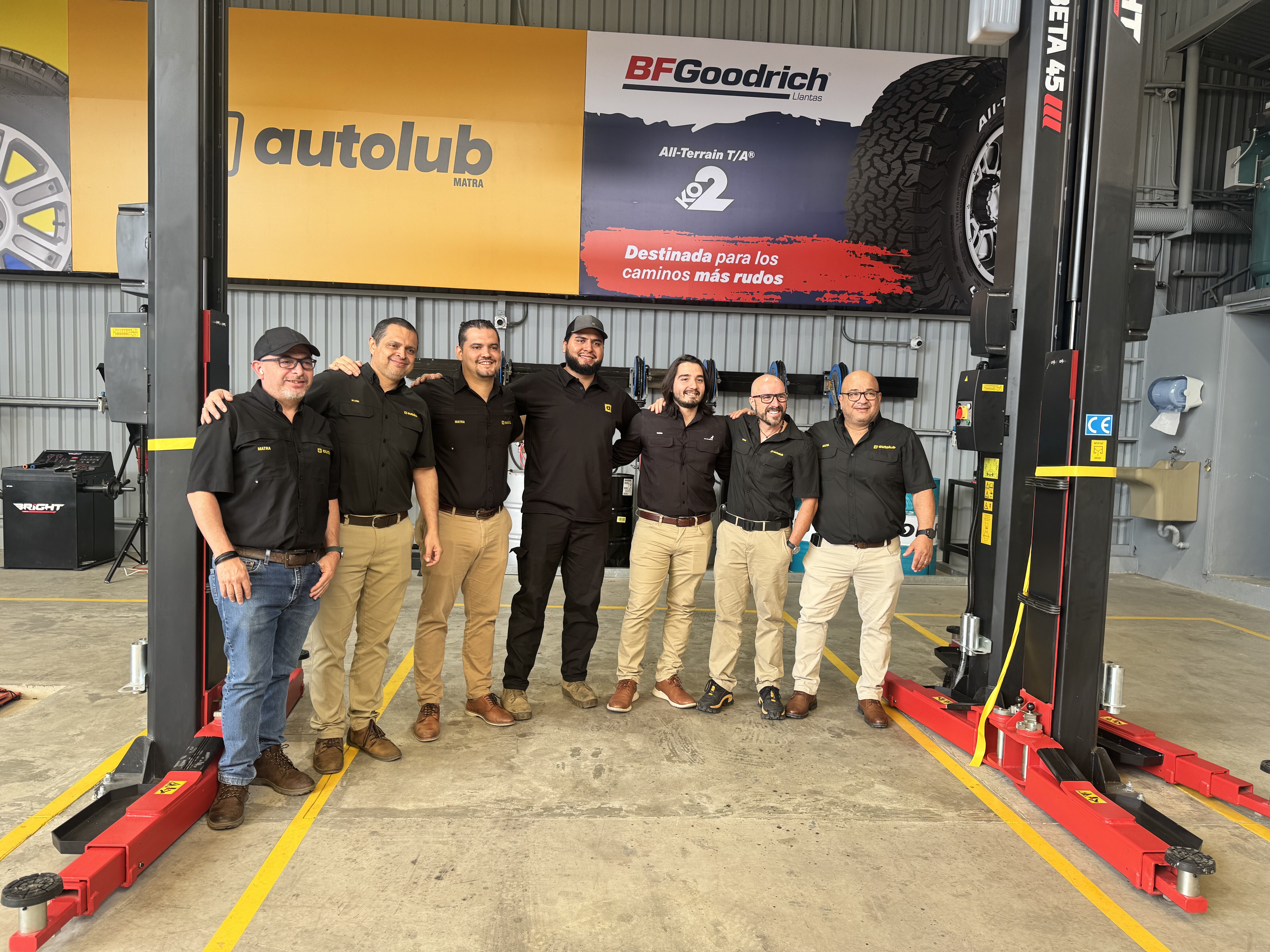 MATRA abre su sexto taller Autolub en Costa Rica