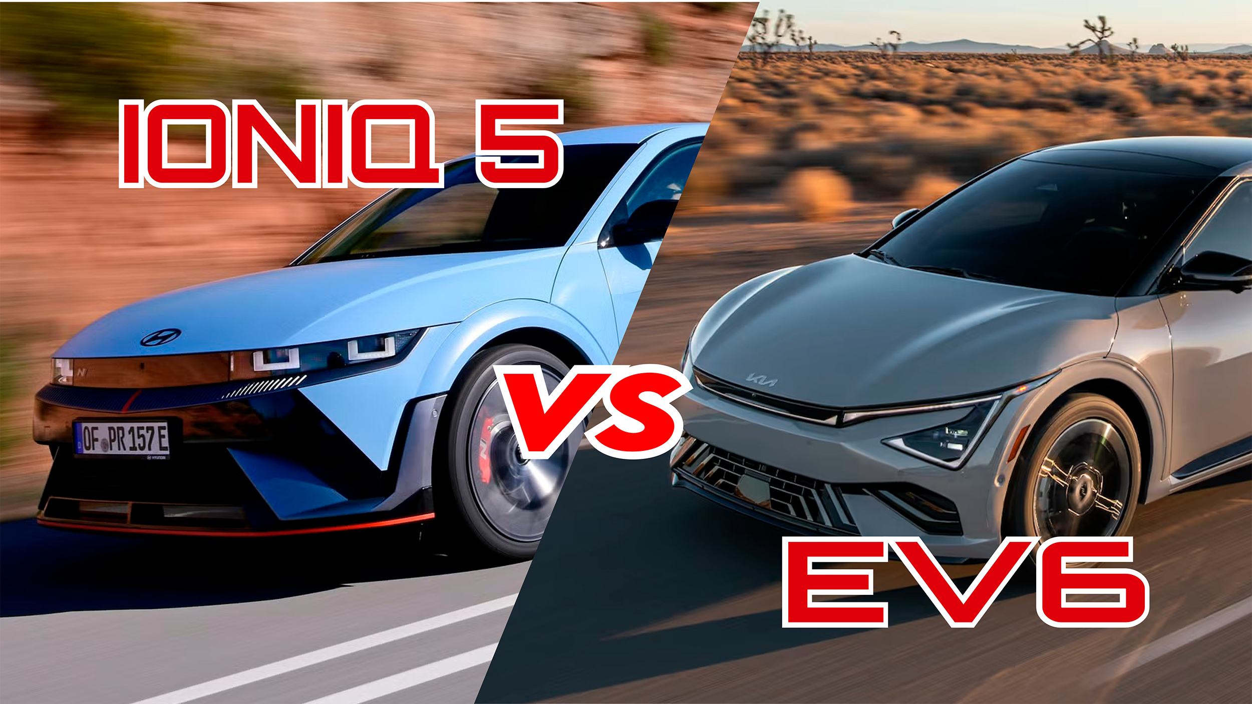 Hyundai Ioniq 5 vs Kia EV6